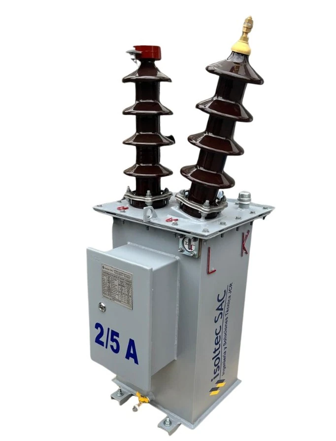 Transformador monofasico combinado de tensión y corriente